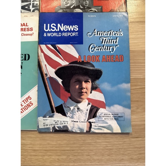Vintage 1976 US NEWS & World Report Weekly Magazine Lot of 18 - Picture 12 of 16